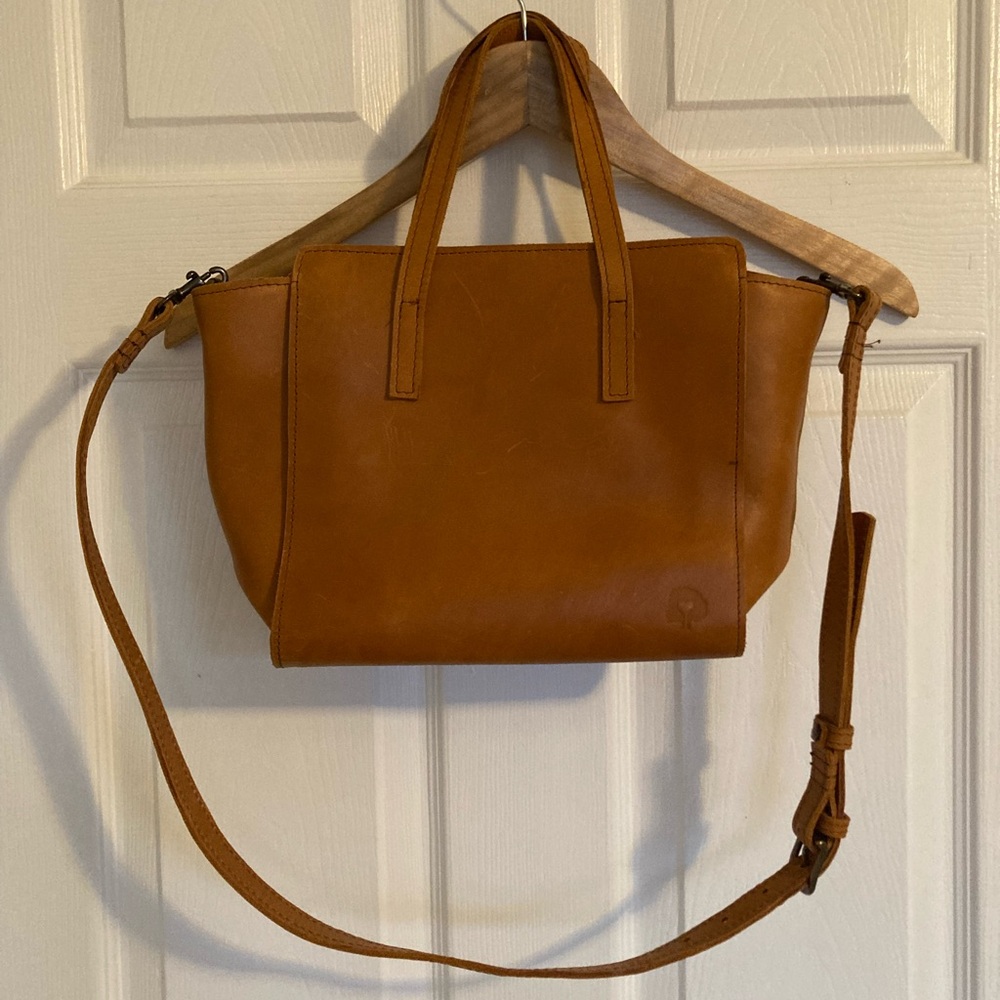 FashionABLE local + global leather bag